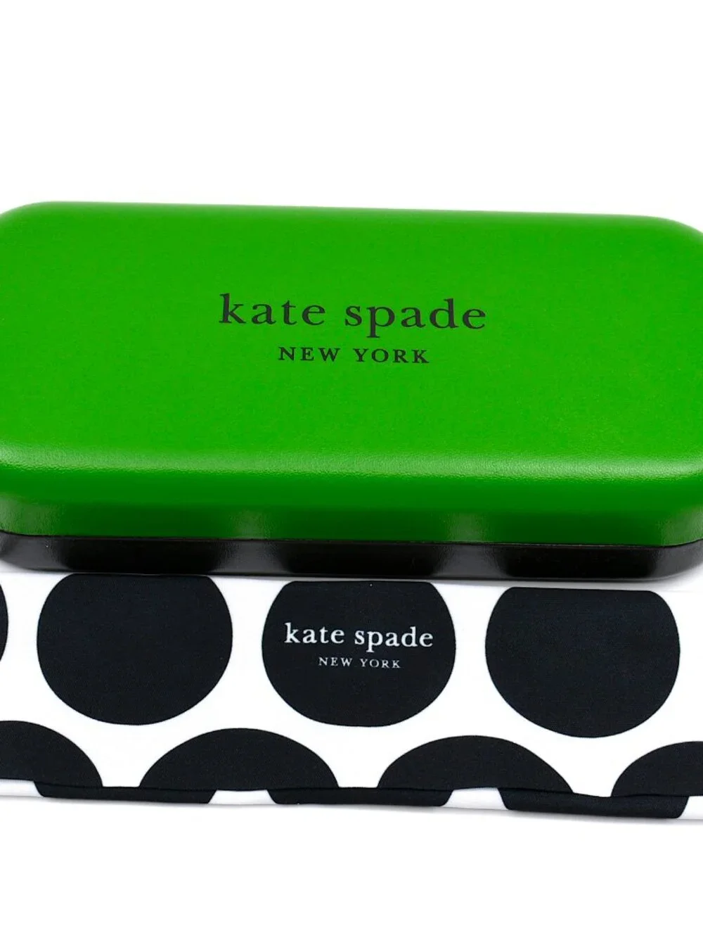 NEW KATE SPADE LOTTIE/G/S 0807WJ BLACK GREY POLARIZED AUTHENTIC SUNGLASSES - Picture 6 of 6
